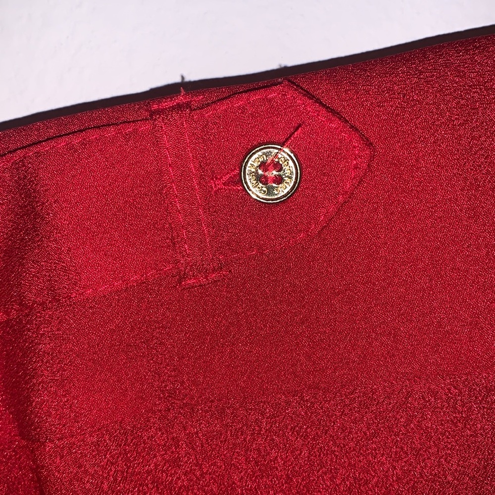 Calvin Klein button down blouse - Picture 4 of 5